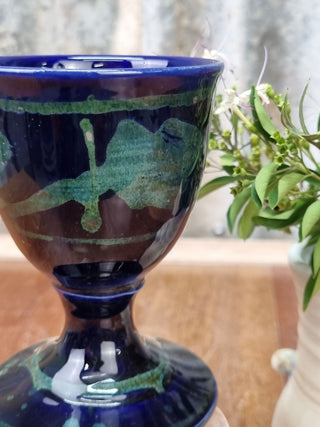 Luster Goblet 1. - Peter Wallace Pottery