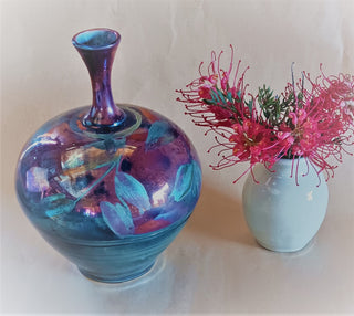 Luster Medium Vase 1. - Peter Wallace Pottery