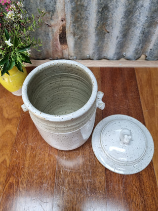 Mary Valley Fermentation Crocks - Vanilla Choc Chip - Peter Wallace Pottery