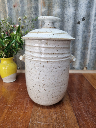 Mary Valley Fermentation Crocks - Vanilla Choc Chip - Peter Wallace Pottery